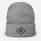 Black Logo Bent Gate Beanie